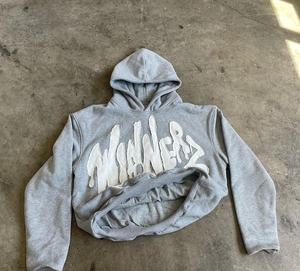 2024 Latest Model Oversized Printed <b>Hoodie</b> Y2K <b>Gothic</b> Punk Harajuku Street Zipper <b>Hoodie</b> Fashion Neutral Printed Casual <b>Hoodie</b> - Product Image 2