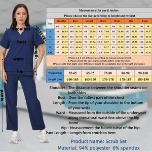 ชุดยูนิฟอร์มโรงพยาบาล เสื้อสครับสั่งตัดสำหรับแพทย์หญิง ผ้าฝ้ายฟลีซ ผลิตโดย ASIZO ENTERPRISES - Product Image 6