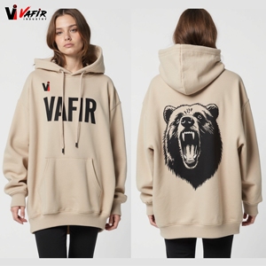 Sudaderas con Capucha Extra Grandes de Invierno, Gruesas y Pesadas, de Felpa de Algodón de 350 GSM, de Alta Calidad, Unisex, con Logotipo Personalizado, Talla Grande para Hombre, de Secado Rápido - Product Image 6