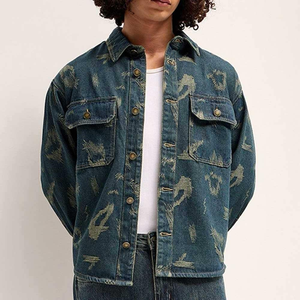 Chaqueta Vaquera Informal para Hombre, Lista para la Venta al por Menor, Chaqueta Vaquera de Alta Costura para Hombre, Calidad Duradera, Chaqueta Vaquera para Hombre - Product Image 2