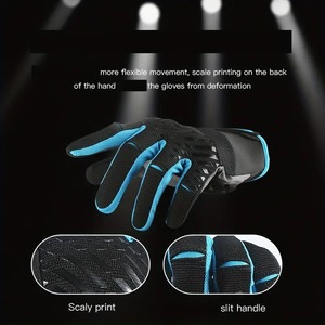 Gants de cyclisme d'extérieur pour hommes et femmes, confortables, respirants, antidérapants, paumes épaisses, séchage rapide, légers - Product Image 5