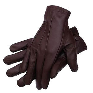 Nouvelles Gants en Cuir de Mouton Véritable pour Femme, Doublure Cachemire, Fermeture Éclair Latérale, Chauds, Idéals pour le Shopping et les Affaires - Product Image 2