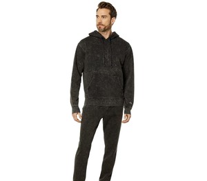 Pull à Capuche Homme Hiver TOPEAK SPORTS en Coton Mélangé Épais, Style Streetwear, Effet Délavé Vintage, Lavage Acide, avec Poches – Qualité Supérieure - Product Image 4