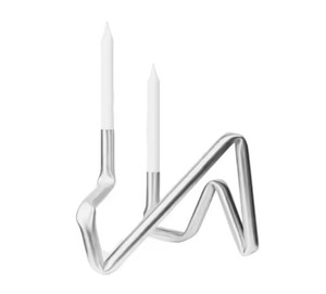 Bougeoir doré antique pour décoration de mariage Support de table de décoration de maison en métal de luxe - Product Image 5