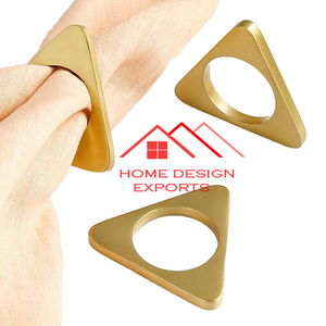 Venta caliente de accesorios de decoración de bodas y hoteles a precio al por mayor servilletero de metal de diseño atractivo y exigente - Product Image 2