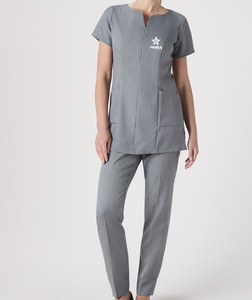 Uniformes de travail en tissu tricoté de haute qualité pour hommes, pour usage hospitalier, avec logo et couleur personnalisés et service OEM - Product Image 3