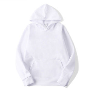 Sweats à capuche respirants Sublimation personnalisée unie 100% sweat à capuche en coton sweats à capuche vêtements de sport Logo personnalisé vente en gros pulls à capuche - Product Image 4
