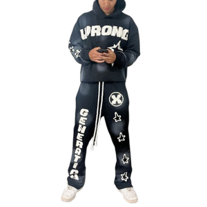 Venta al por mayor personalizado Unisex algodón Puff sudaderas con capucha diseño personalizado 100% camiseta personalizada 3D Puff impresión Sudadera con capucha fabricante - Product Image 4