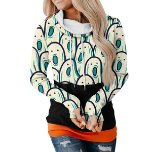 2023 dernière conception femmes couleur unie Sublimation sweat à capuche léger respirant haut meilleure qualité de fabrication pour le Yoga - Product Image 1