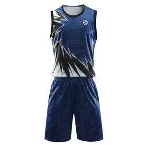 100% 涤纶材料高品质最佳设计定制户外运动服篮球服