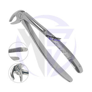 คีมทันตกรรมสำหรับมืออาชีพรูปที่ #13สแตนเลสสตีลคุณภาพสูงต่ำกว่าสำหรับการกำจัดฟันที่แม่นยำ - Product Image 3