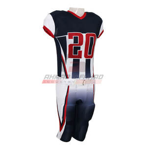 Uniforme profesional de fútbol americano de alta calidad, ropa deportiva con logotipo personalizado, manga corta, temporada de verano - Product Image 1