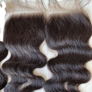 Extensiones de Cabello Virgen Ondulado Transparente con Punta Adhesiva de Donante Único, Cabello Crudo Súper Doble Trama, Ondas Profundas, Precio al por Mayor - Product Image 2