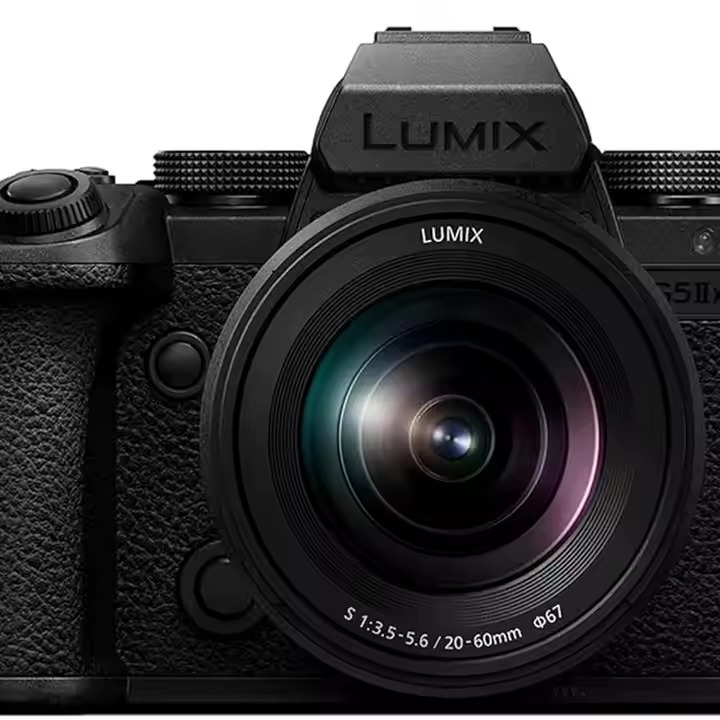Оригинальная беззеркальная мгновенная камера LUMIX S5II с необработанной передачей IP 20-60 мм F3.5-5.6 + 50 мм F1.8 Lenses-DC-S5M2XWK