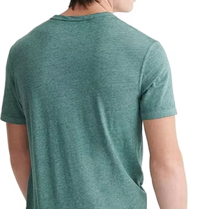 Camiseta de cuello con abertura de la marca Mens Venice Burnout - Product Image 2