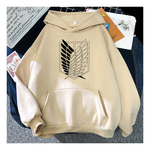 Sudadera con capucha de estilo Hip Hop para mujer, prenda deportiva holgada de gran tamaño con diseño liso y grueso, jersey de chándal orgánico de gran tamaño con diseño Premium - Product Image 1