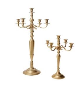 Gran oferta de alta calidad, candelabros de Metal de 3 brazos para boda, fiesta, Navidad, mesa de comedor, centros de mesa - Product Image 3