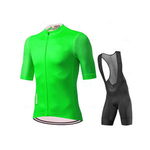 Ensemble de maillots de cyclisme OEM à impression personnalisée de qualité supérieure Kit de cyclisme respirant sans couture porter un uniforme de cyclisme de vélo de route - Product Image 2