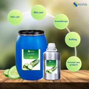 Huile de concombre 100% pur et naturel en gros en vrac prix le plus bas emballage personnalisé - Product Image 3