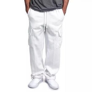 Pantalones Cargo Multibolsillos de Alta Calidad para Hombre, Diseño con Logotipo, Pantalones Cargo para Mujer, Talla Grande, Unisex, Pantalones Cargo Personalizados para Hombre - Product Image 5