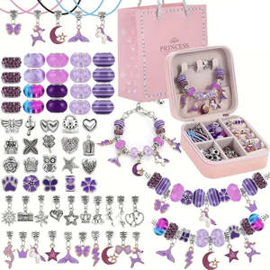 Kit de Creación de Joyas, Suministros para Abalorios, Elegantes Kits de Perlas para Pulseras - Product Image 4