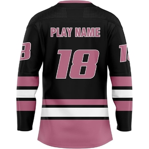 Vente chaude hommes Top Qualité Coloré Équipe Commande Personnalisé Sublimation Complète Maillot De Hockey Sur Glace - Product Image 3