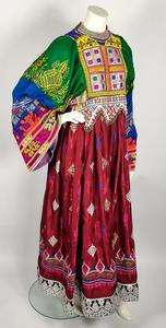 Robe régionale afghane de haute qualité pour femmes nouveau Design robe Kuchi afghane brodée à manches longues en bas quantité minimale de commande - Product Image 5