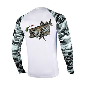 Camisa de manga larga de pesca con protección UV Australia rendimiento de pesca camisa personalizada camisa de pesca UPF50 + Australia manga larga - Product Image 4