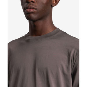 Nouveauté : T-shirts à manches longues superposés pour hommes, coton vintage lavé, double couche, style hip-hop, tee-shirt uni, en stock - Product Image 5