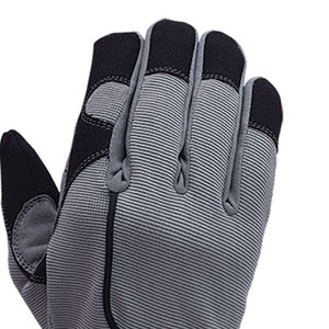 Professional Mechanic <b>Gloves</b> Reinforced Stitching Strong Grip Performance Leather Neoprene Material <b>Silicone</b>-free Customizable - Product Image 4