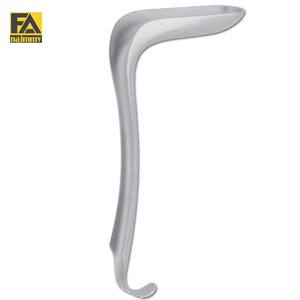 Spéculum chirurgical Kristeller 75 mm x 23 mm en acier inoxydable pour chirurgie générale, classe I, certifié CE - Product Image 3
