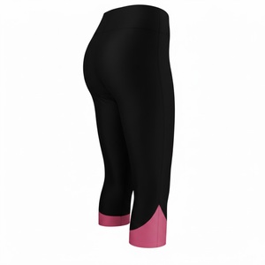 Leggings de Yoga Capri de Compresión para Mujer, Diseño en Contraste, Ropa Deportiva - Product Image 2