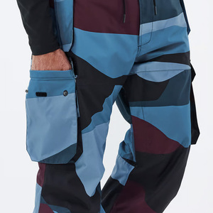 Proveedor OEM de pantalones de esquí personalizados para hombre, diseño impermeable a prueba de viento, Impresión de logotipo, tela transpirable y Soporte de etiquetas - Product Image 5