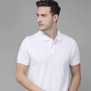 เสื้อโปโลผ้าฝ้ายสำหรับผู้ชายเสื้อโปโลผ้าฝ้ายออกแบบได้ตามต้องการสำหรับผู้ชาย - Product Image 4