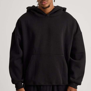 Custom Oversized Acid Wash Hoodies Hombres 100% Cotton Pullover hoodies - Product Image 4