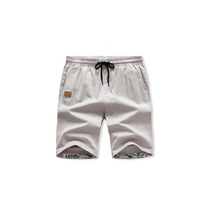 Pantalones Cortos Deportivos Casuales de Verano para Hombre, de Alta Calidad, Directo de Fábrica, Tallas Grandes, 100% Algodón de Pana con Estampados Florales y Lisos - Product Image 1