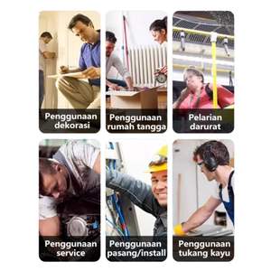 Martillo de Alta Calidad de 2 Libras con Recubrimiento de Goma y Mango de Fibra Antideslizante, Martillo para Pisos de Uso Pesado, OEM y Bricolaje - Product Image 6