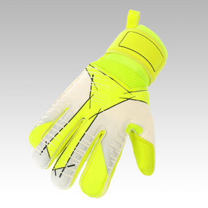 Gants de gardien de but de football avec logo personnalisé, style unique, gant de football professionnel en latex épais OEM, en cuir respirant avec logo personnalisé - Product Image 6