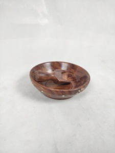 Tazón para servir de madera de acacia - Tazón para ensalada vintage ecológico para mesa de fiesta con acabado pulido, el más vendido para el hogar y restaurantes - Product Image 2