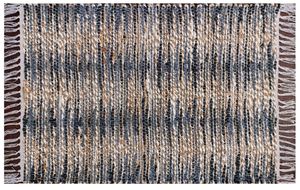 พรมปอกระเจาสีทึบงานแฮนด์เมดสไตล์โมเดิร์นทำมือพรมปูพื้นทนทานสำหรับห้องนอนและห้องนั่งเล่น - Product Image 2