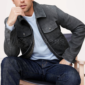 Chaqueta Trucker de Alta Calidad para Hombre, Chaqueta Resistente para Uso Diario, Chaqueta Trucker Ligera e Informal para un Look Urbano - Product Image 4