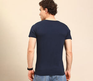 100% coton t-shirts hommes femmes à manches courtes solide mâle femme t-shirts t-shirts col en v t-shirt bambou tissu t-shirt - Product Image 1