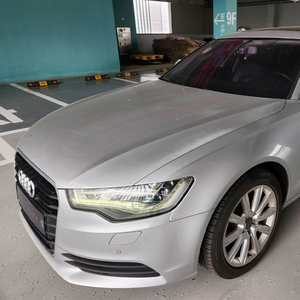 Audi A6 3.0 TDI Turbo Diesel 2013, sièges en cuir, jantes R18, intérieur foncé, conduite à gauche, feux LED, automatique, sans accident, sans peinture - Product Image 5