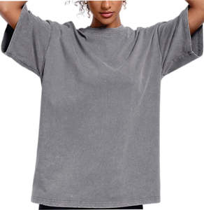 เสื้อยืดผ้าฝ้าย100% สำหรับผู้ชาย, เสื้อยืดแขนสั้นพิมพ์ลายทรงหลวมไซส์ใหญ่พิเศษสำหรับผู้หญิงและผู้ชาย - Product Image 2