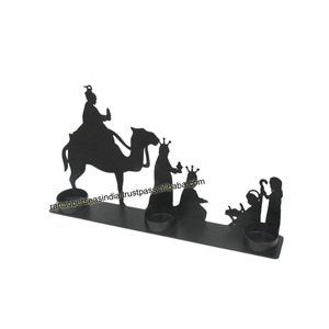 Candelabro de luz votiva de estilo clásico de calidad Superior, soporte de luz en T de Metal para centros de mesa de boda, decoración del hogar - Product Image 2