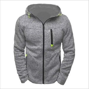 Veste décontractée pour homme en gros, automne-hiver, streetwear, avec fermeture éclair et design de sweat-shirt à capuche - Product Image 3