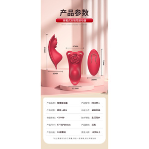 Vibrateur rose portable pour femmes, pour usage externe - Jouet sexuel pour adultes - Product Image 4