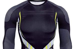 Rash guard OEM Hommes Sublimation Imprimé Spandex Rash Guard Gym Premium qualité Rash guard - Product Image 5