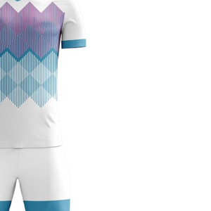 Uniformes de Fútbol Sublimados de Último Modelo con Logotipo Personalizado, Uniformes Deportivos Sublimados Completos para Hombre, MOQ Bajo, Antibacterianos - Product Image 3