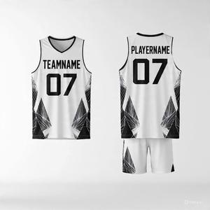 Uniformes de Baloncesto Transpirables Unisex al Por Mayor para Jóvenes y Hombres, Jersey de Equipo Personalizable para Entrenamiento y Juego de Verano - Product Image 5